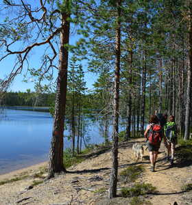 Randonnée en Finlande - © A. Devouassoux Randonnée en Finlande