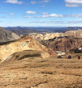 Trek du Laugavegur en Islande - © Bertrand Laurine Trek du Laugavegur en Islande