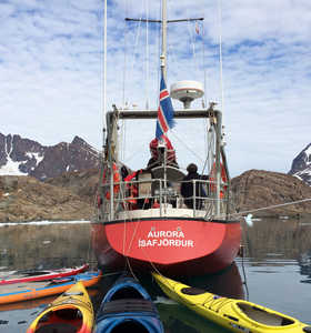 Voilier croisière polaire au Groenland
