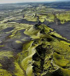 Volcans du Laki en Islande