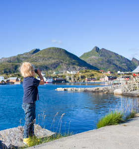 Voyage famille dans les îles lofoten en norvège