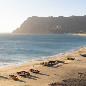 Plage de Sao Pedro au Cap Vert