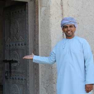 Solimane, responsable de l'agence locale à Oman