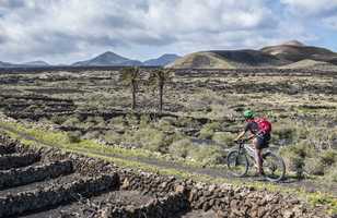 En vélo à Lanzarote