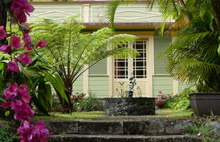 Les magnifiques cases d'Hell-Bourg, la Réunion