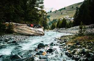 Rivière dans le Queyras