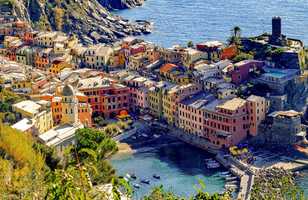 Village de Vernazza dans les Cinque Terre