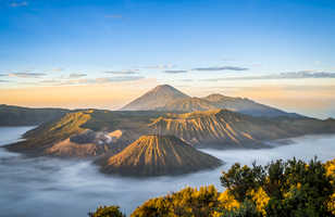 Volcans Bromo, Java, Indonésie