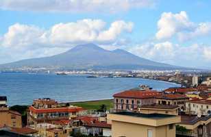 Vue de l'Etna depuis Catane