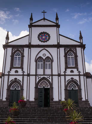 Église à Salga, Sao Miguel, Açores