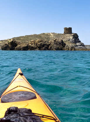 Kayak à Minorque