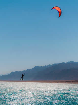Kite surf à Dahab en Egypte