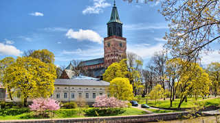 Cathédrale de Turku en Finlande