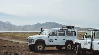 Defender voiture 66°Nord Islande été