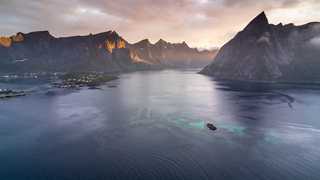 Fjords Norvège, iles Lofoten