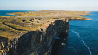 Fort de Dun Aengus sur l'île d'Inishmor en Irlande