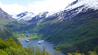 Geiranger fjord, Norvège du sud