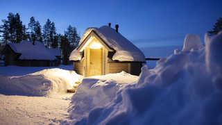 Igloo de verre à Saija