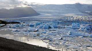 Jokulsarlon site d'icebergs en Islande