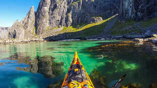 Kayak de mer dans les Lofoten