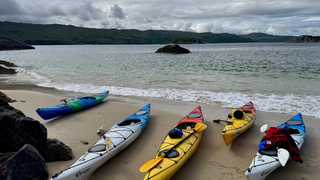 Kayak de mer en Ecosse
