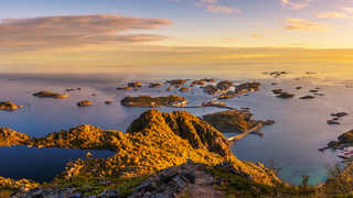 Norvège Lofoten été Festvagtinden