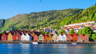 Ville de Bergen en Norvège du Sud