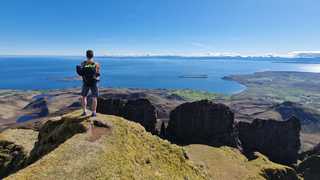 Vue sur l'Atlantique en Ecosse