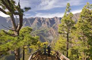 © C. DUSSAUX canaries, la Palma, randonnée, caldeira Taburiente