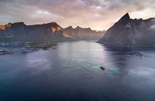 Fjords Norvège, iles Lofoten