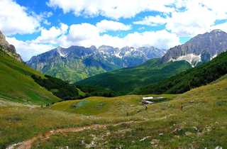 La bergerie de Rama dans les Alpes albanaises
