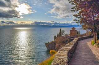 Lac d'Ohrid, Albanie