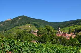 Le très beau village de Ribeauvillé, Alsace