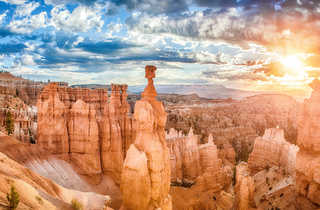 lever du soleil sur le parc National de Bryce Canyon aux USA