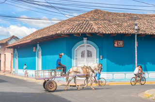 maison coloniale au Nicaragua