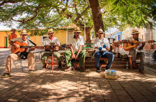 Musiciens à Trinidad