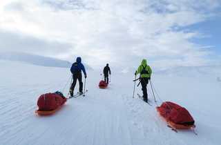 Randonnée à ski en Suède