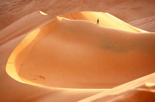 Randonnée dans le désert de Rub Al Khali à Oman