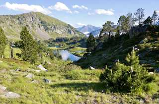 Randonnée dans le parc protégé de Néouvielle, Pyrénées