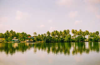 Rivière Kampot au Cambodge