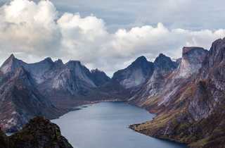 Steinfjorden sur l'île de Senja