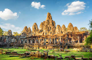Temple Bayon Angkor Thom au Cambodge
