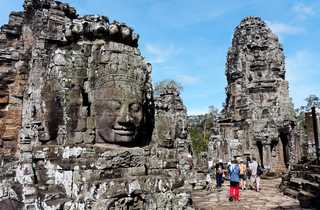 Temple du Bayon, Angkor © G. ROHART Temple du Bayon, Angkor, Cambodge