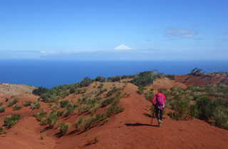 Tenerife depuis la Gomera, randonnée de la montagne rouge a Agulo - © Vigneron Perrine Tenerife depuis la Gomera