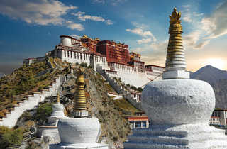 The Potala Palace au Tibet