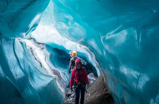 Tunnel de glace en Islande