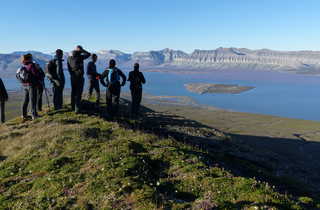voyage aventure au Svalbard, trek
