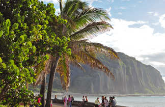 Ambiance des plages à Saint-Denis, la Réunion