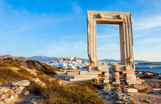 arche grecque sur le l'île de Naxos