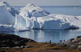 Baie de Disko au Groenland
